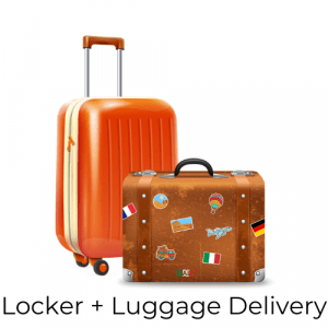 Locker + Luggage Delivery